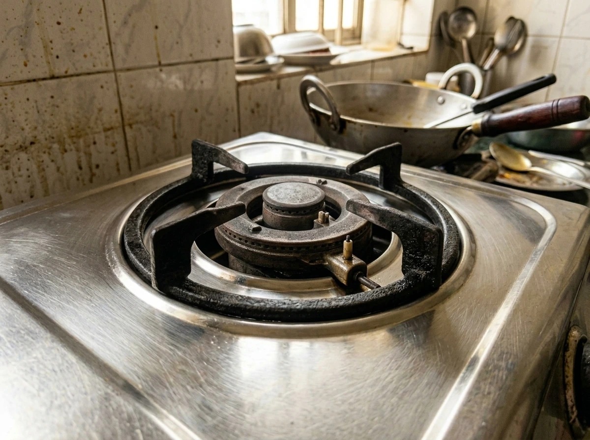 AIBO ব্যবহার করার পর পরিষ্কার kitchen surface
